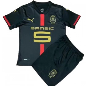 Virallinen pelipaita Stade Rennais Edition Koti 120th Vuosipäivä 2021-22 Lyhythihainen - Lasten ( + Lyhyet housut )